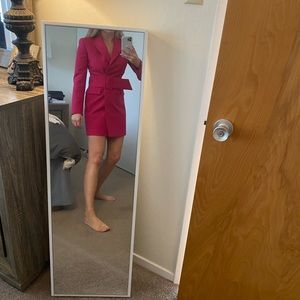 Blazer dress/coat zara in fuschia